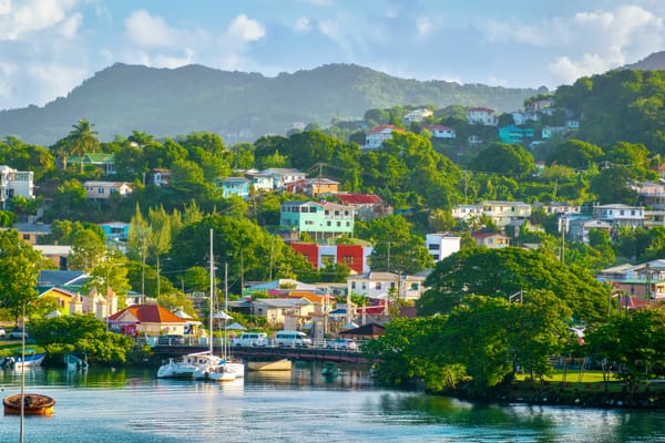 Visa-free countries for St. Lucia passport holders